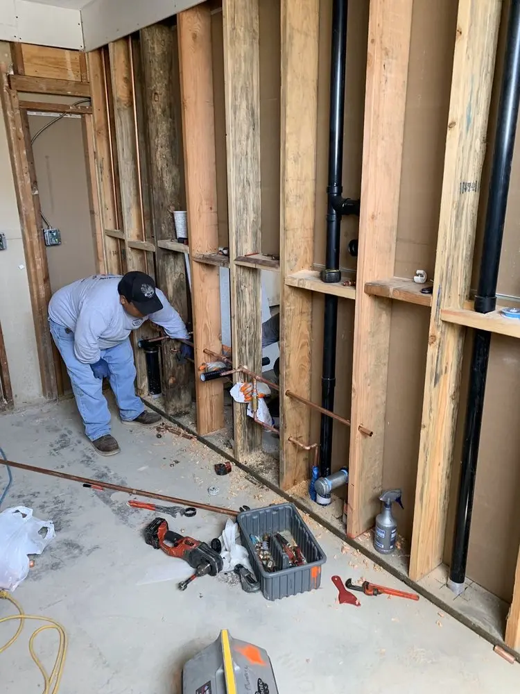Commercial rough-in plumbing for Gas Line Repair in Heritage Farms